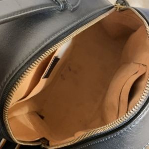 Gucci gg leather backpack
